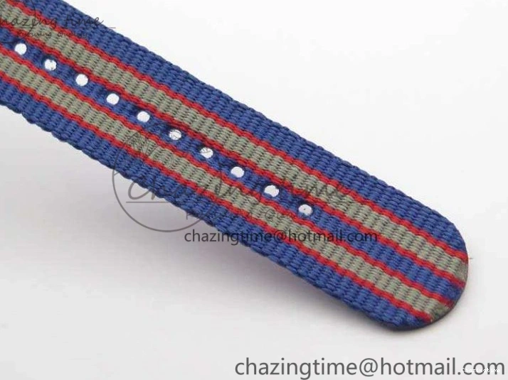 0213 FashionForward Seamaster 300M 007 SS URF 1:1 Best Edition White Dial Ceramic Bezel On Nylon Strap A2507(Free SS Bracelet) 8118